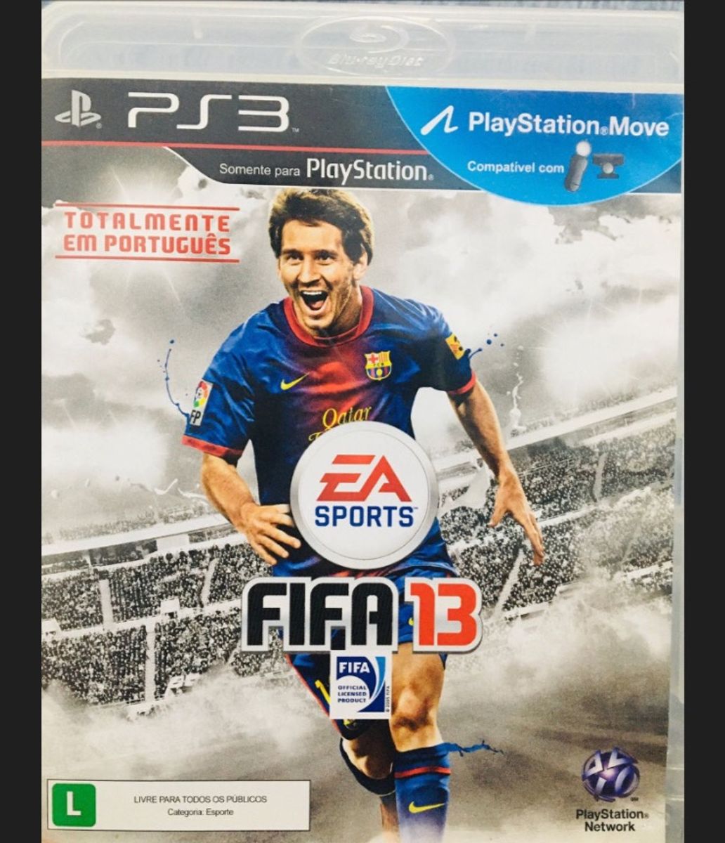 Jogo Fifa 13 para Ps3 | Jogo de Videogame Play Station Usado 81234633 |  enjoei