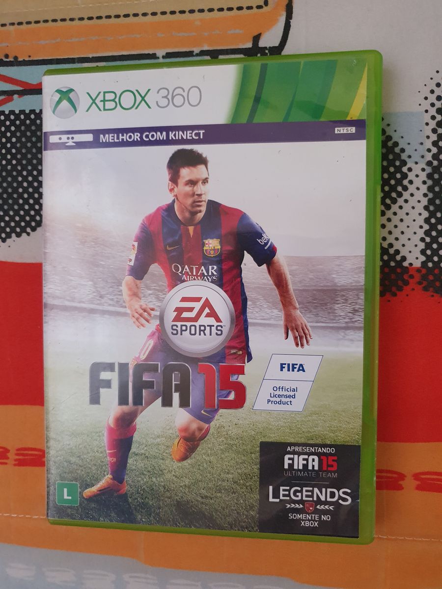 jogo fifa 15 Xbox 360 ntsc mídia física ORIGINAL