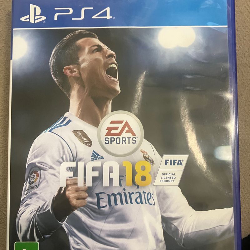 Jogo PS4 - EA Sports FIFA 18 (Mídia Física) - FF Games - Videogames Retrô