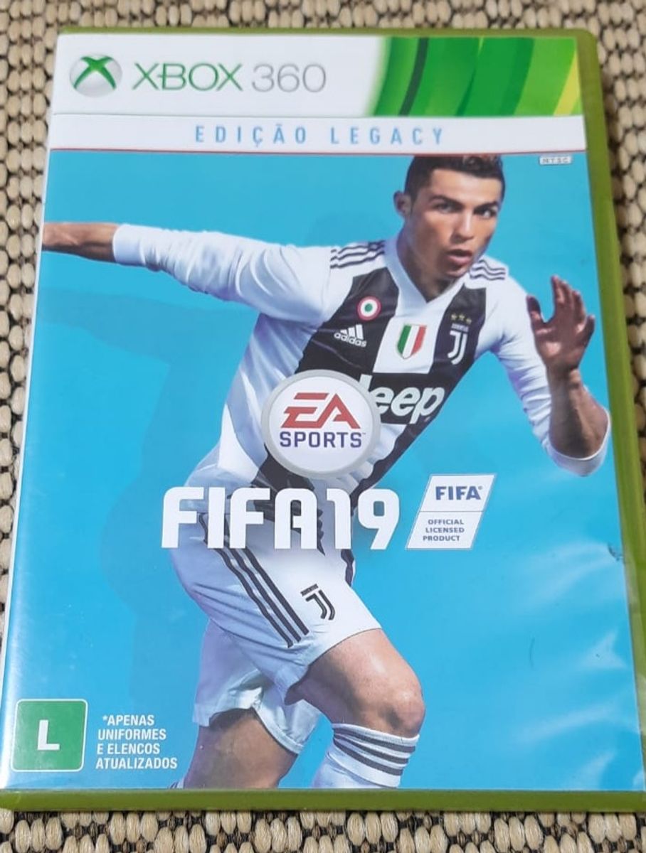 Jogo Fifa 19 Xbox 360 Jogo De Videogame Xbox 360 Fifa 19 Usado