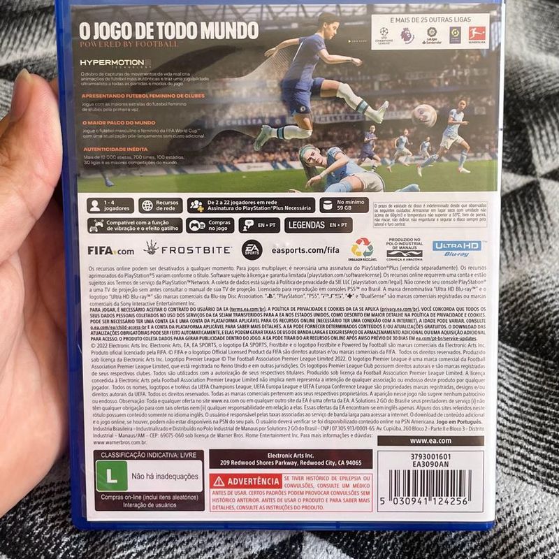 Jogo FIFA 23 PS4 Mídia Física Original (Lacrado) - Machado Games