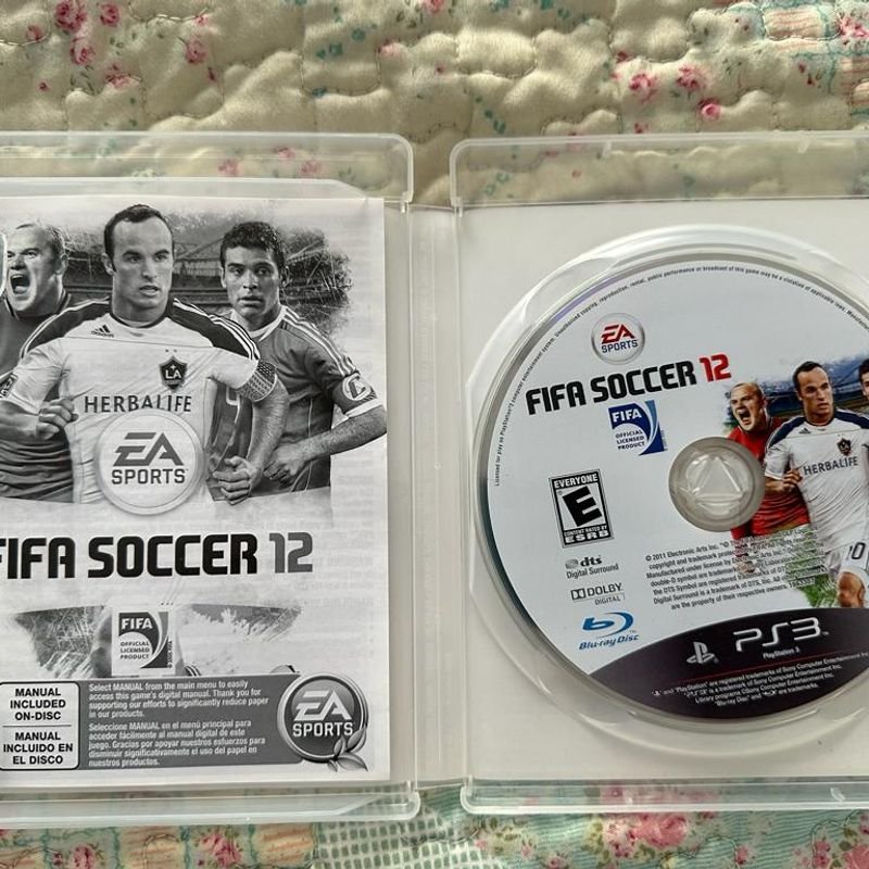 Jogo Fifa Soccer 12 Original - Ps3