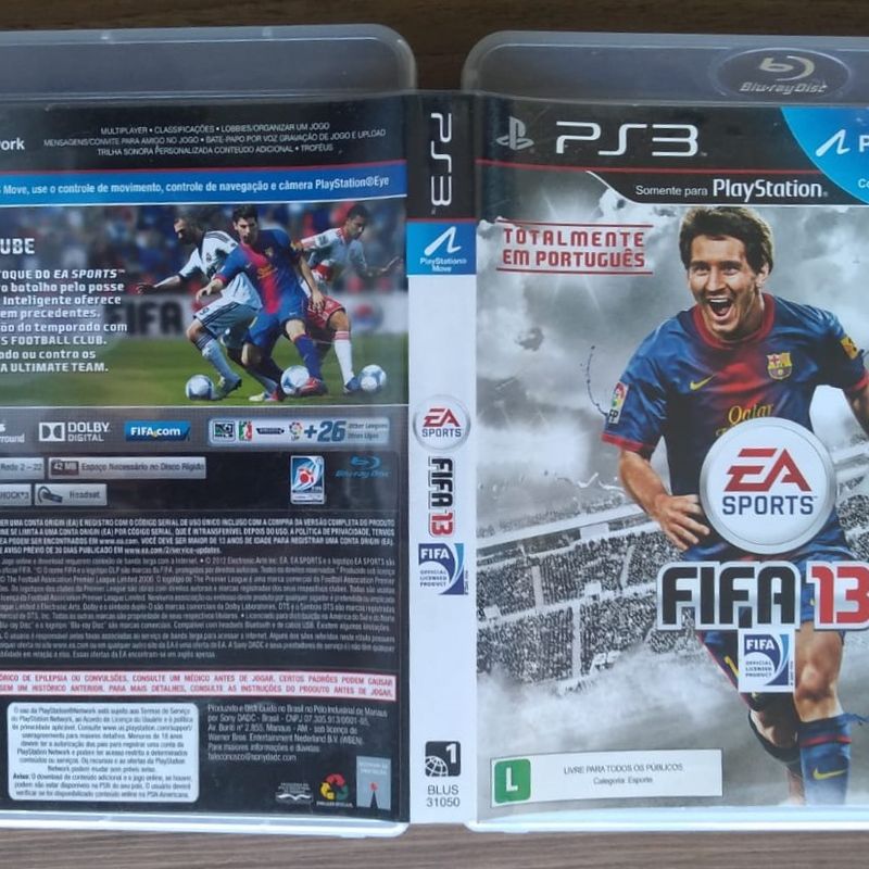 Jogo Fifa 13 para Ps3 | Jogo de Videogame Play Station Usado 81234633 |  enjoei