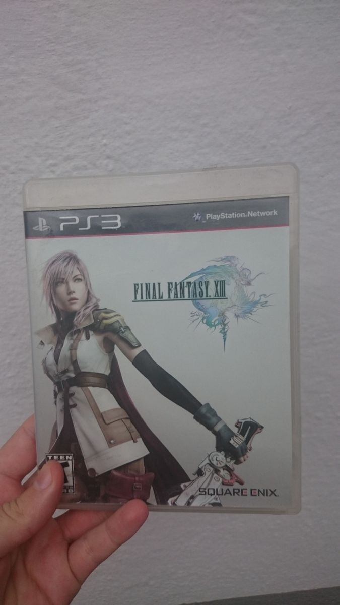 Jogo Final Fantasy XIII - Ps3 Mídia Física Usado