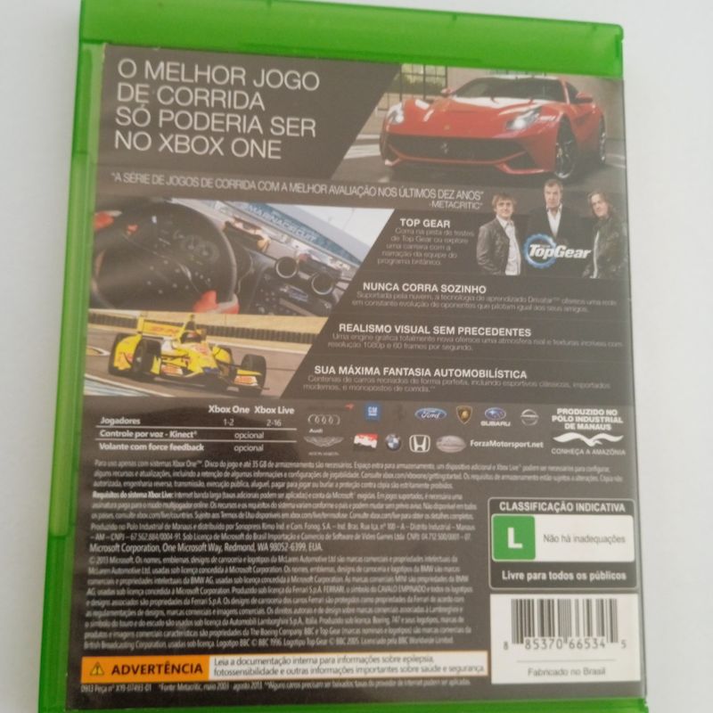 Forza Motorsport 5 - Jogo xbox one Mídia Física em Promoção na