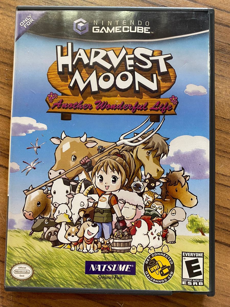 Jogo Gamecube Harvest Moon Original Jogo de Videogame Gamecube