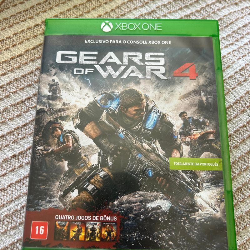 Gears Of War 4 Xbox One #1 (Jogo Mídia Física) (Com Detalhe