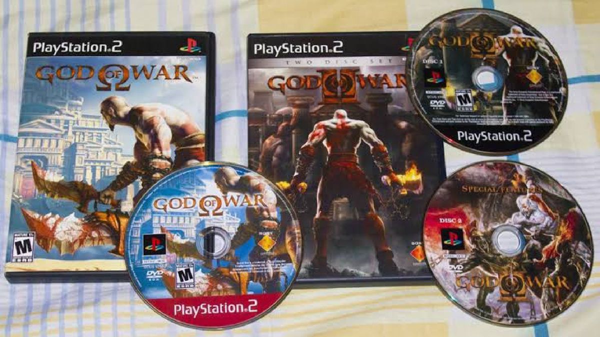 God of best sale war ps2 cd