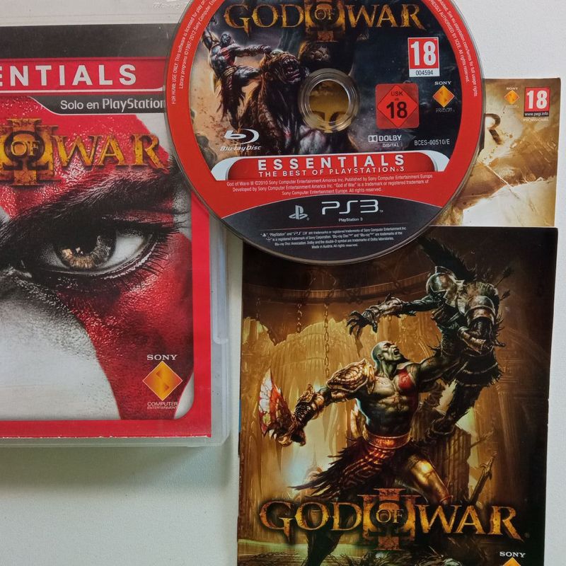 Jogo God of War 3 - Mídia Física - Playstation 3 PS3