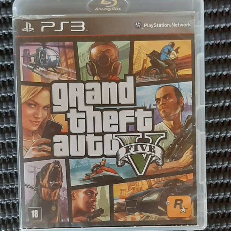 Gta 5 Ps3 - Grand Theft Auto V | Jogo de Videogame Ps3 Usado 52573770 |  enjoei