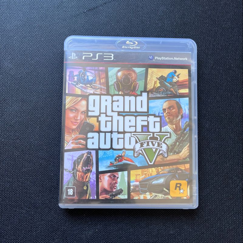 Gta 5 Ps3 - Grand Theft Auto V | Jogo de Videogame Ps3 Usado 52573770 |  enjoei