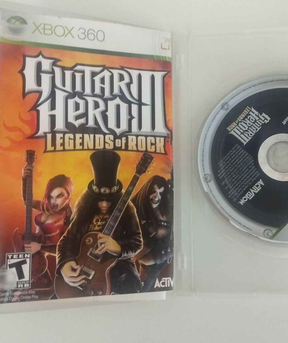 guitar hero iii legends of rock xbox one