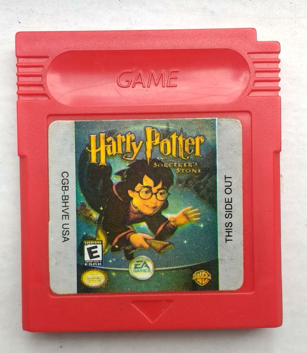 Jogo Harry Potter e a Pedra Filosofal para Game Boy | Jogo de Videogame ...