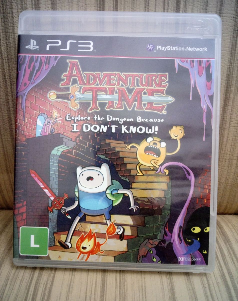 Jogo Hora de Aventura Ps3 Original | Item Infantil Ps3 Usado 59508554 ...