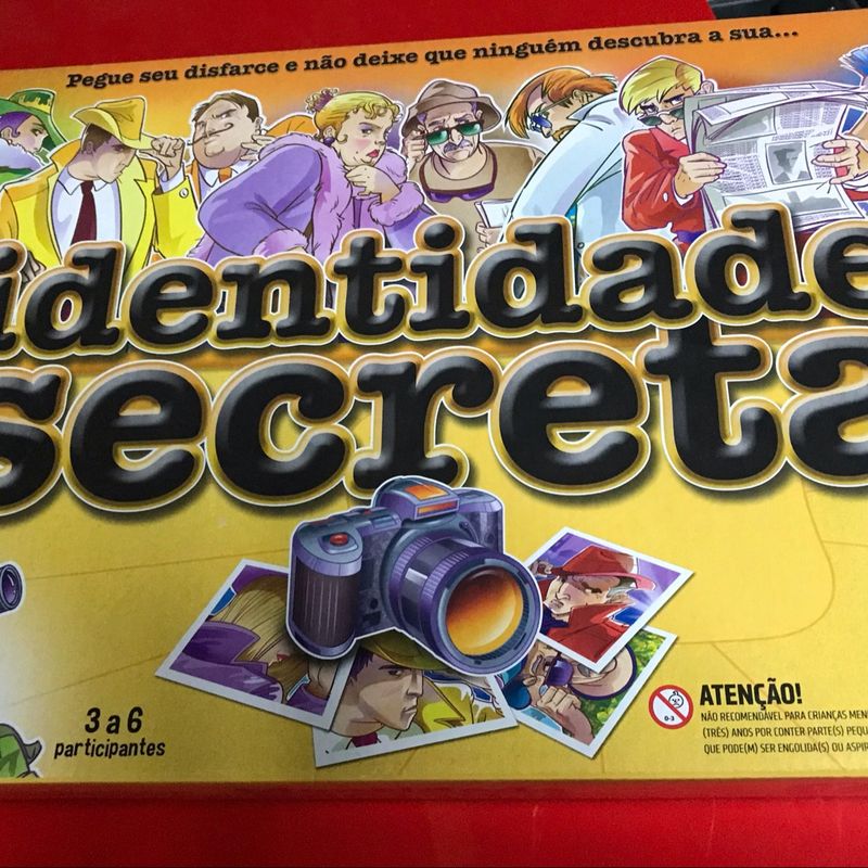 Jogo Identidade Secreta - Grow - Outros Jogos - Magazine Luiza