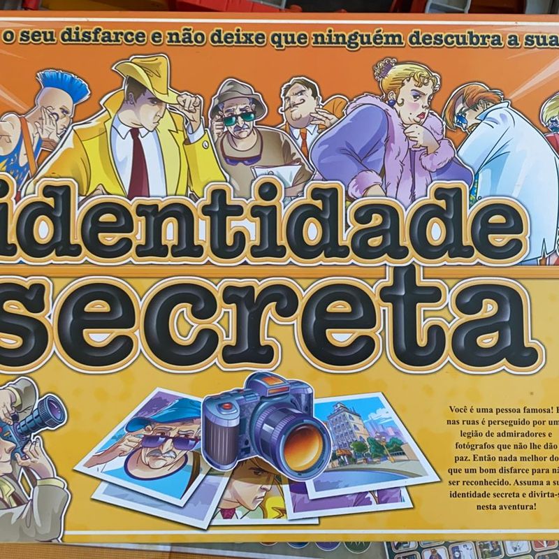 Jogo Identidade Secreta - Loja Grow