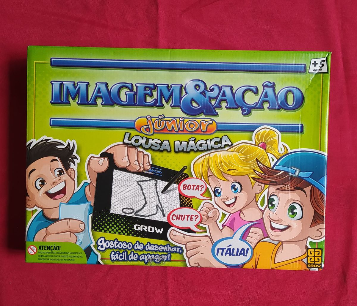 Jogo Imagem e Ação - Júnior - Lousa Mágica - Grow - superlegalbrinquedos