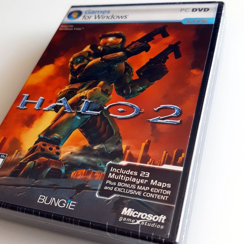 Jogo Importado Lacrado Halo 2 Pc Dvd