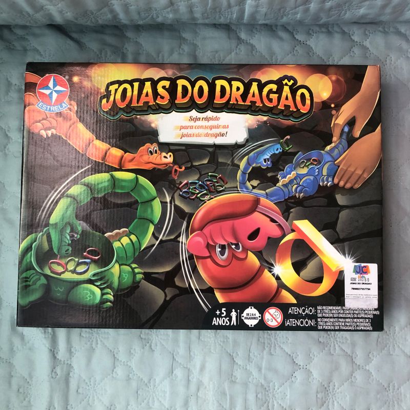 JOGO JÓIAS DO DRAGÃO-Estrela - Presentes e Brinquedos