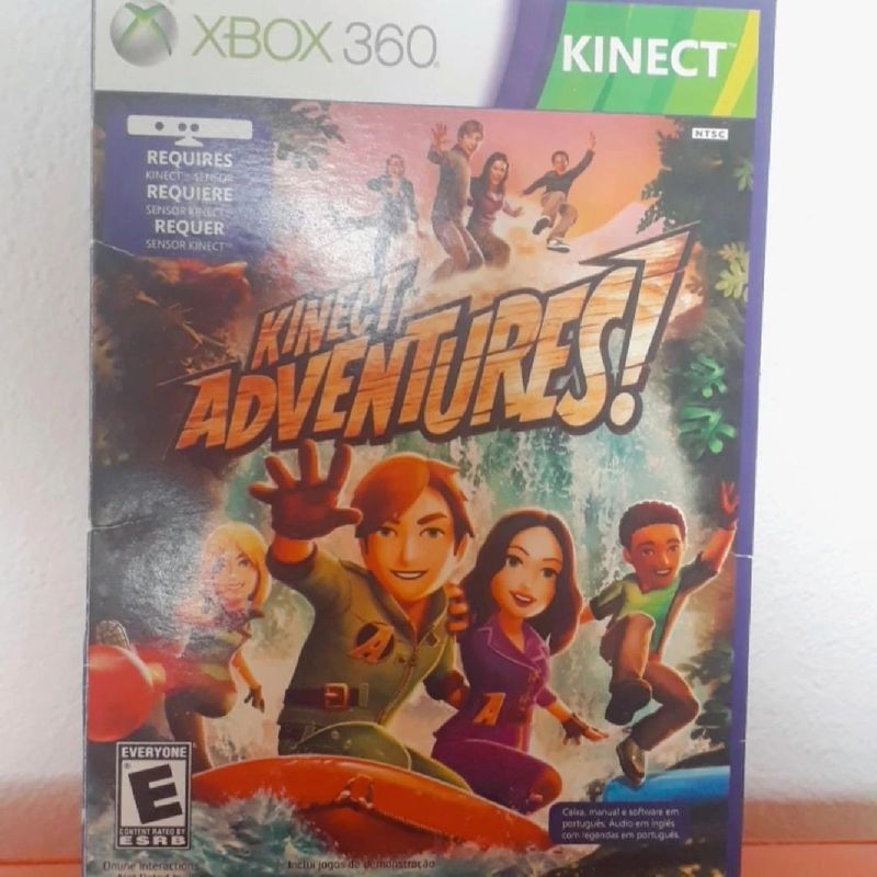 Jogo Kinect Adventures - Xbox 360 Mídia Física Usado