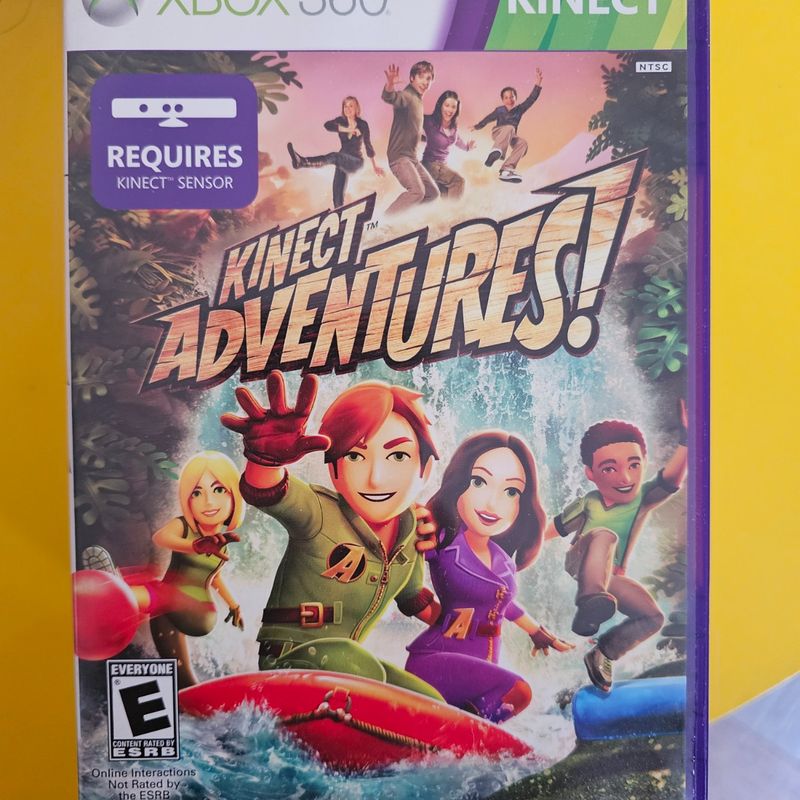 Jogo Kinect Adventures Xbox 360 Original Microsoft Usado 102830331 enjoei
