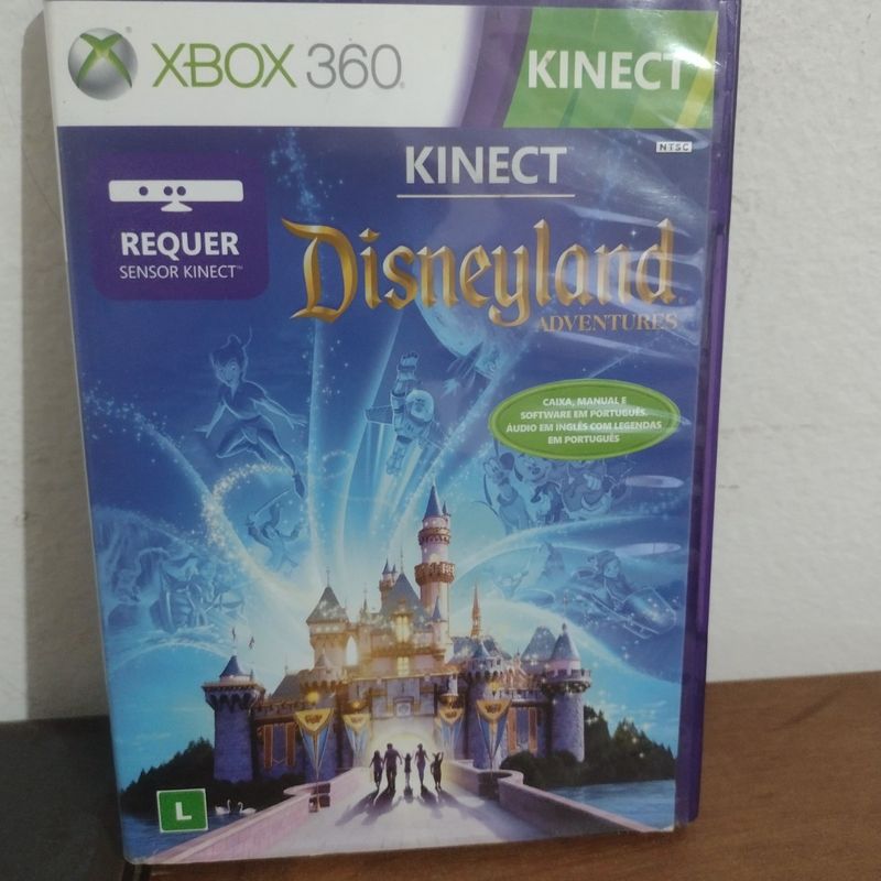 Game Kinect Disneyland Adventure XBOX 360 - GAMES E CONSOLES - GAME XBOX  360 / ONE : PC Informática