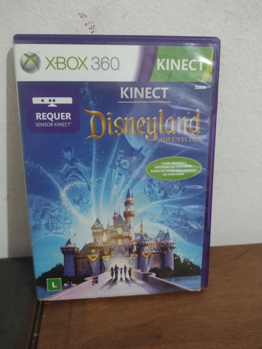 Kinect Disneyland Adventures - Xbox 360 Mídia Física - Build Games