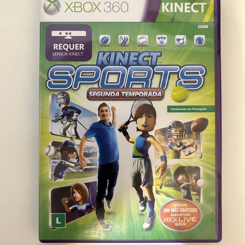 JOGO KINECT MOTION SPORTS: PLAY FOR REAL XBOX 360 USADO - TLGAMES, sports  jogos 