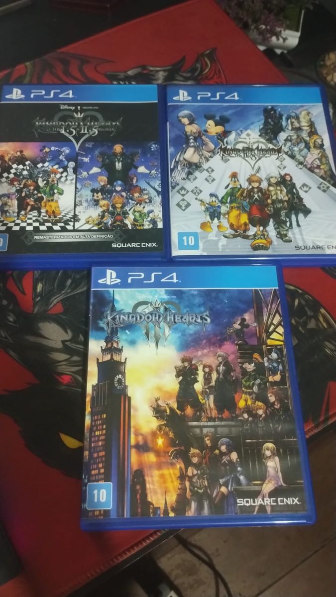 Jogo Kingdom Hearts HD I.5 + II.5 ReMIX PS4 Square Enix em