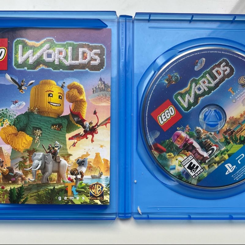 Jogo Lego Worlds Original Ps3 Jogo de Videogame Lego Usado 83137112  enjoei