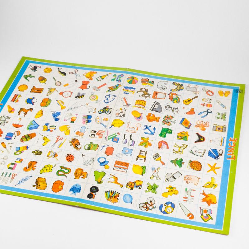 Jogo Infantil de Tabuleiro Lince da Grow com 130 Figuras - Jogos