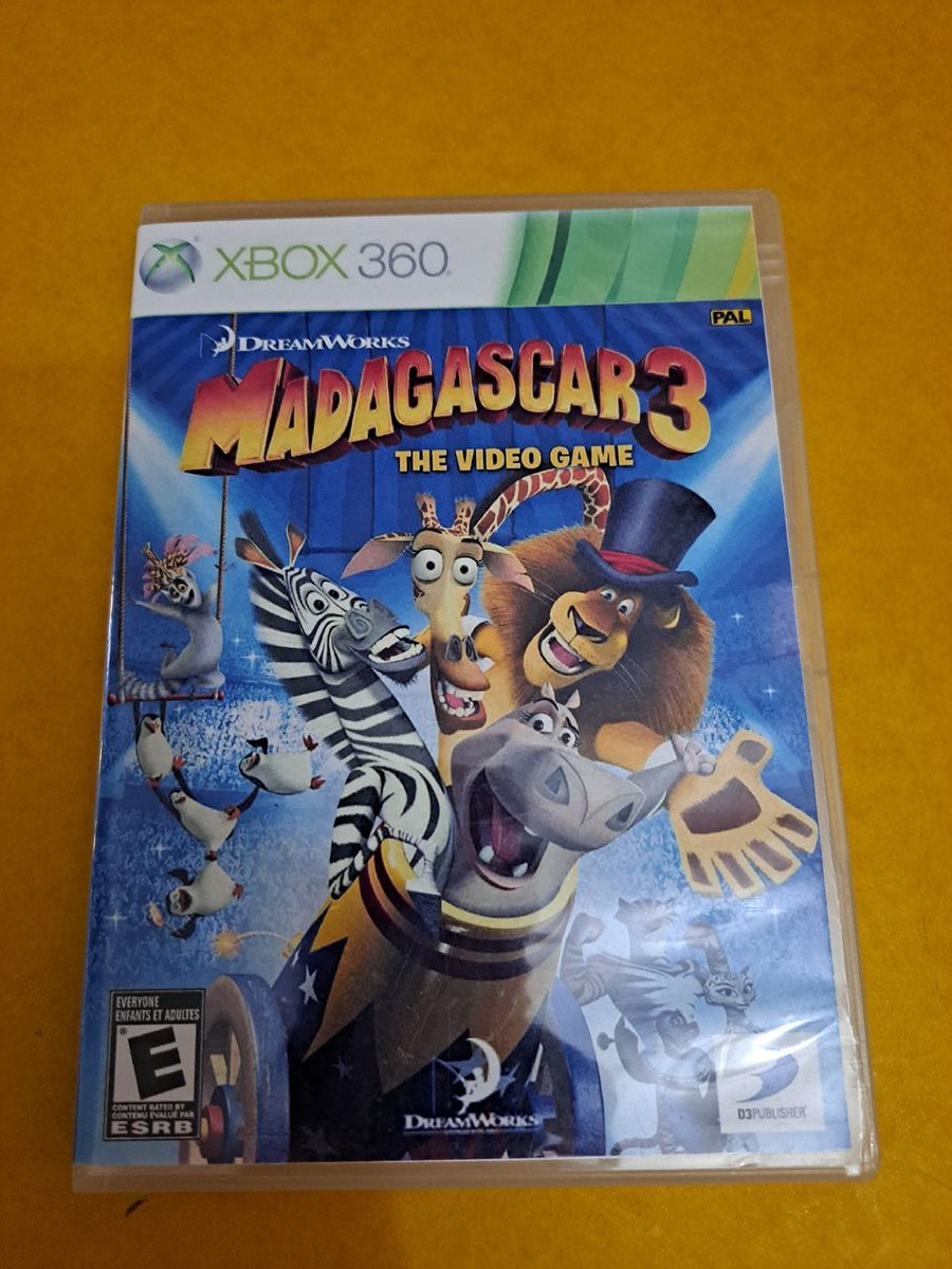 Madagascar 3: The Video Game para Xbox 360 - D3 Publisher - Jogos de Ação -  Magazine Luiza