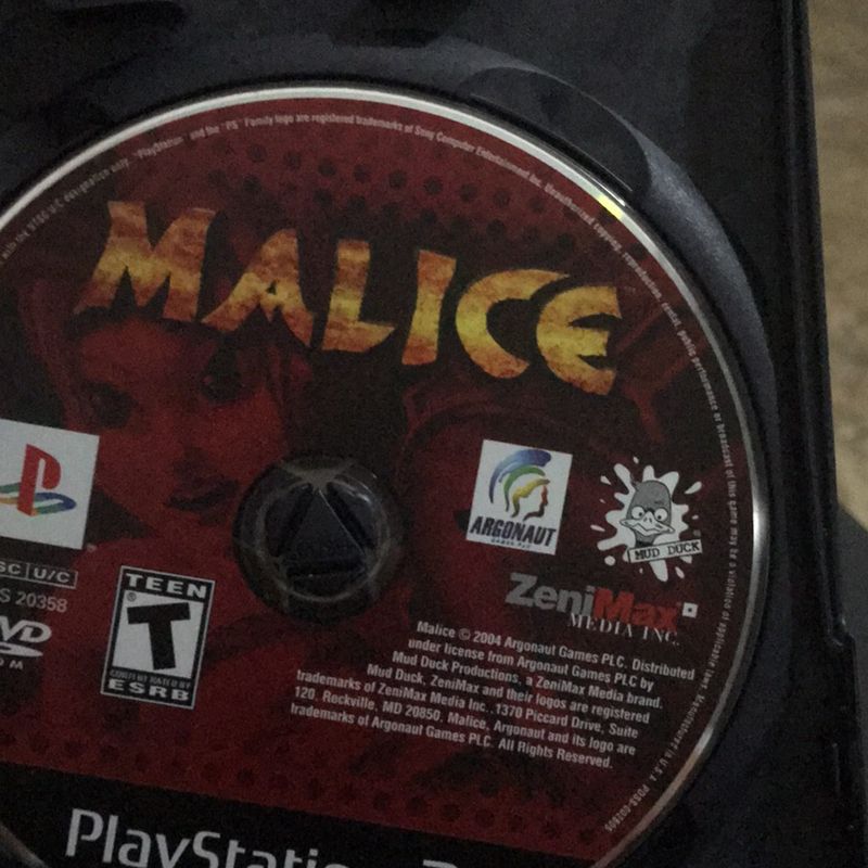 PS2] Malice