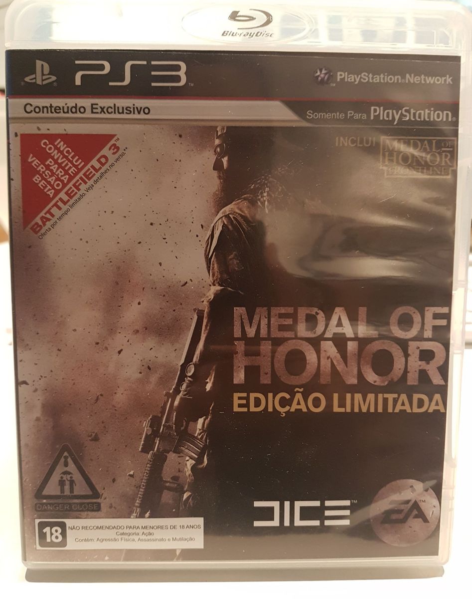 Jogo Medal Of Honor Edição Limitada Jogo de Videogame Playstation Usado enjoei