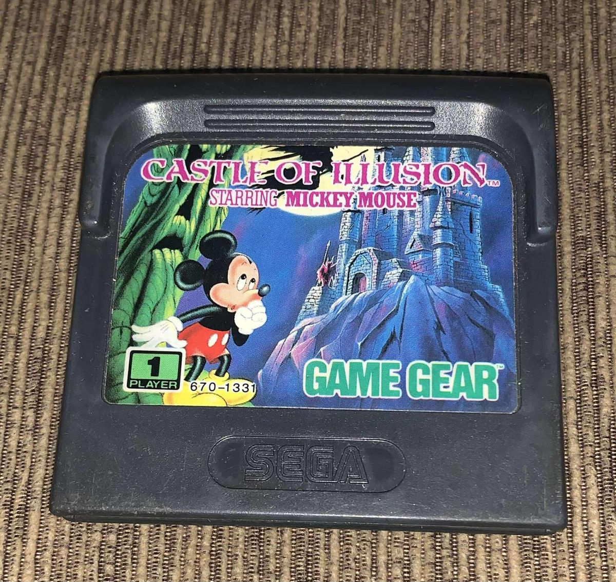 Jogo Mickey Mouse Castle Of Illusion Sega Game Gear 1991 | Jogo de ...