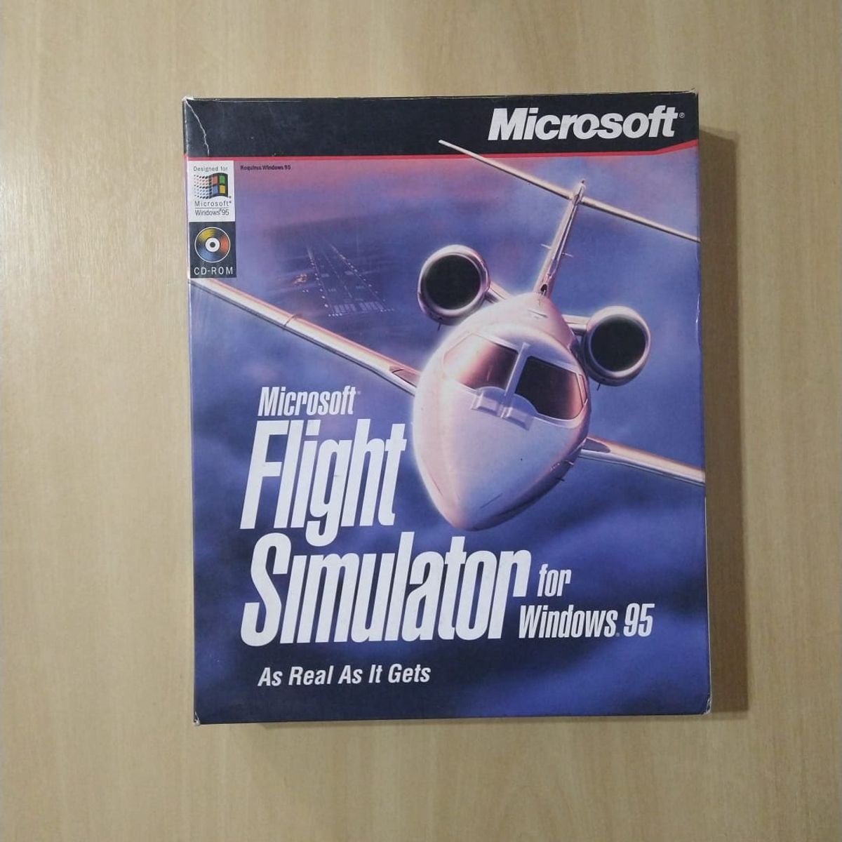 Jogo Microsoft Flight Simulator For Windows 95 | Jogo de Tabuleiro ...