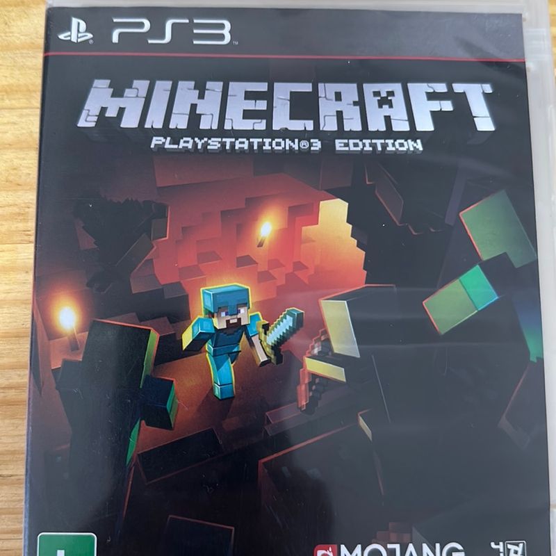 Minecraft - Ps3  Jogo de Videogame Playstation 3 Usado 87429027