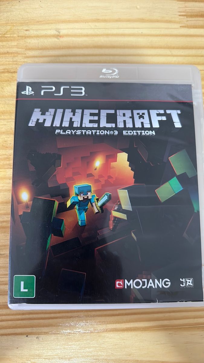 Minecraft - PS3 - Mojang - Jogos de Aventura - Magazine Luiza