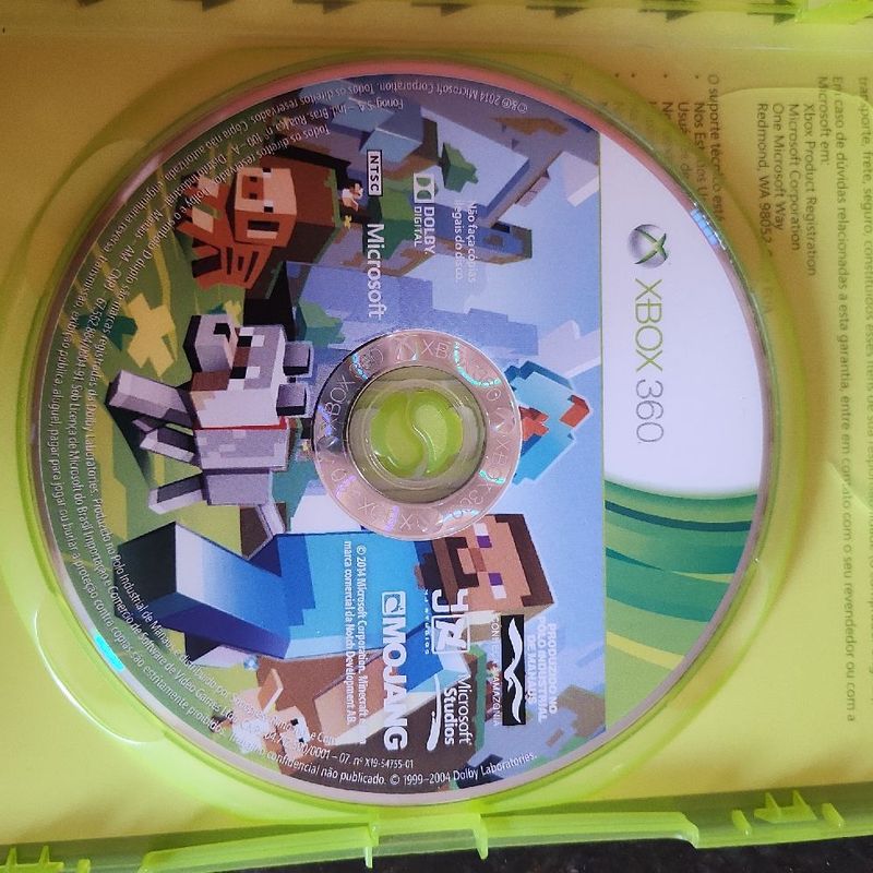 Minecraft Xbox 360, Jogo de Videogame Xbox Usado 80822853