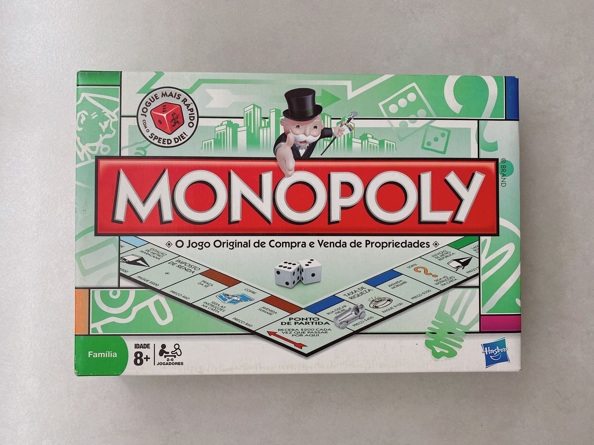 Jogo Monopoly Jogo De Tabuleiro Monopoly Usado Enjoei