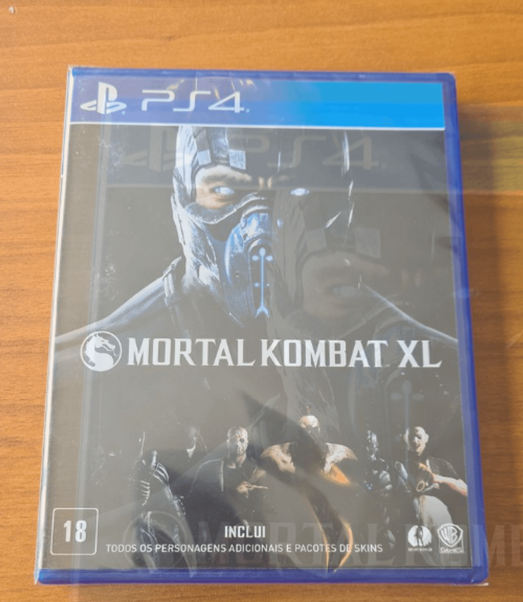 Jogo Mortal Kombat Xl Mídia Física Ps4 (novo) Jogo de Videogame Usado 78571578 enjoei