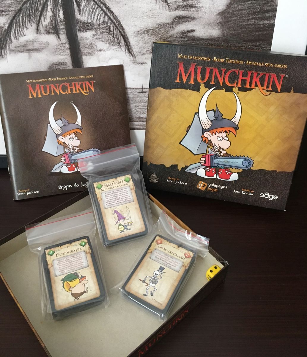 Munchkin - Jogo de Cartas - Galápagos Jogos (em português)