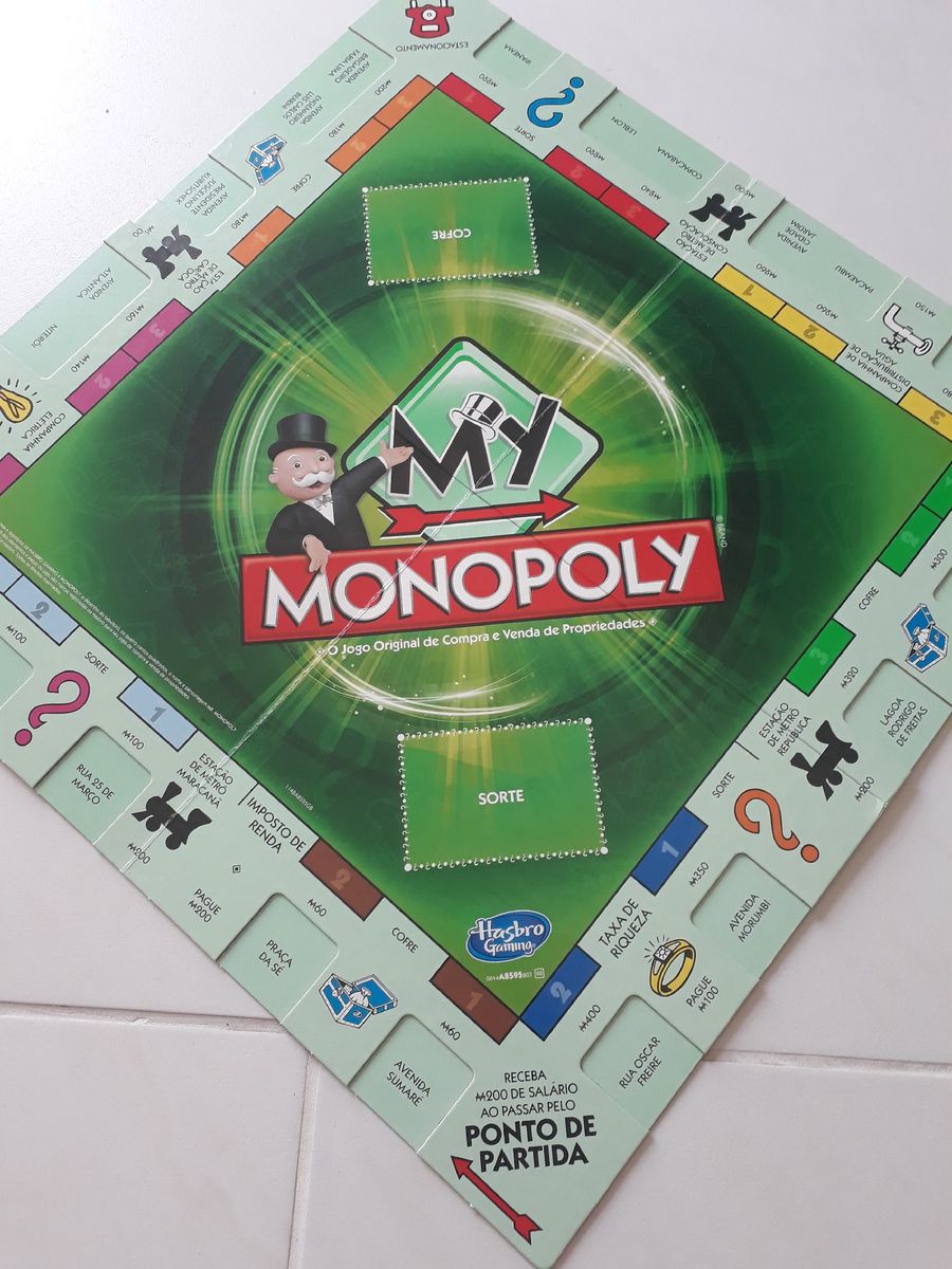 Jogo My Monopoly Brinquedo Hasbro Nunca Usado Enjoei