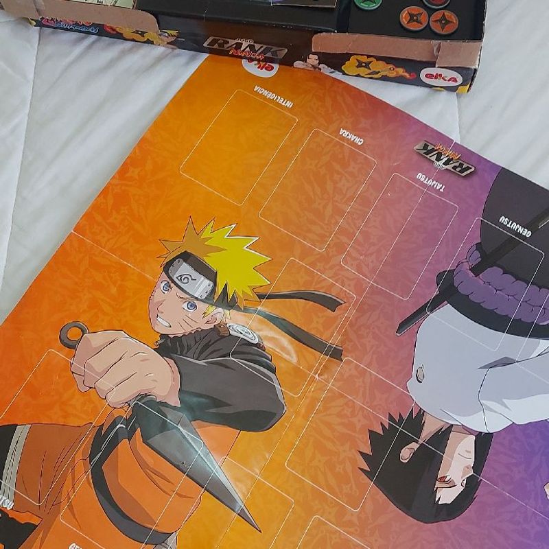 Jogo de Cartas - Naruto - Shippuden - Rank Ninja - Número de Jogadores 2 -  Elka