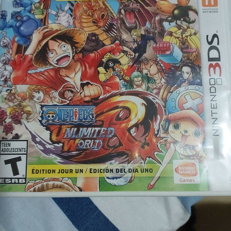 Jogo Nintendo 3ds One Piece Unlimited World R (Day One Edition), Jogo de  Videogame Nintendo Usado 89186303