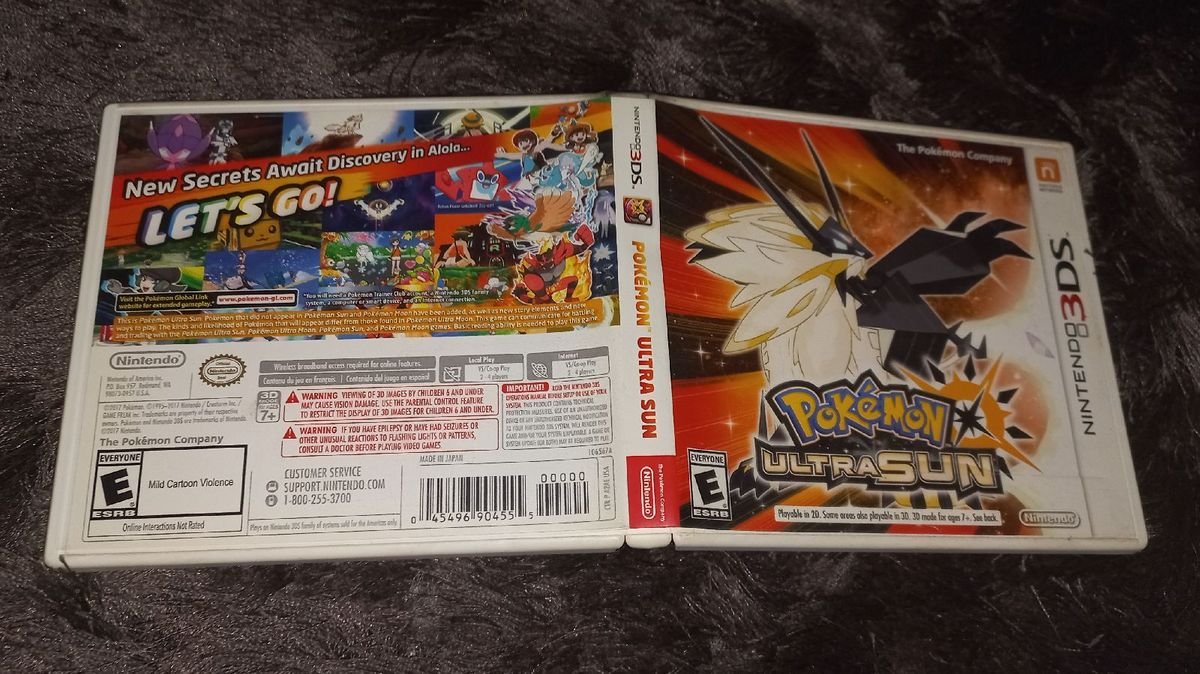 Jogo Pokémon Ultra Sun - Nintendo 3ds