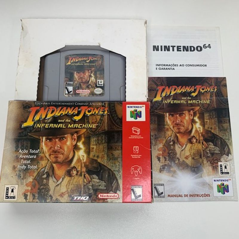 Indiana Jones Infernal Machine for Nintendo deals 64