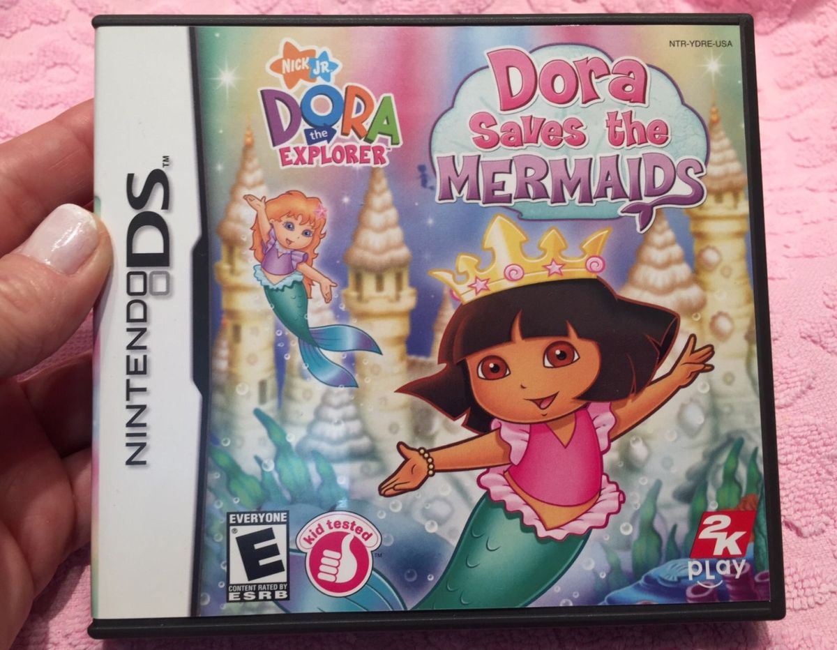 Jogo Nintendo Ds Dora Save The Mermaids | Console de Videogame Nintendo ...