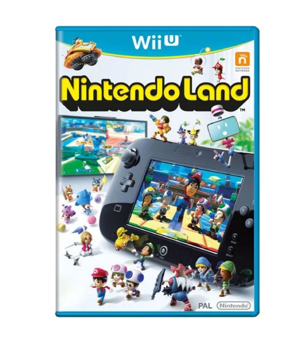 Jogo Nintendo Land Wii U Original Jogo de Videogame Nintendo Usado
