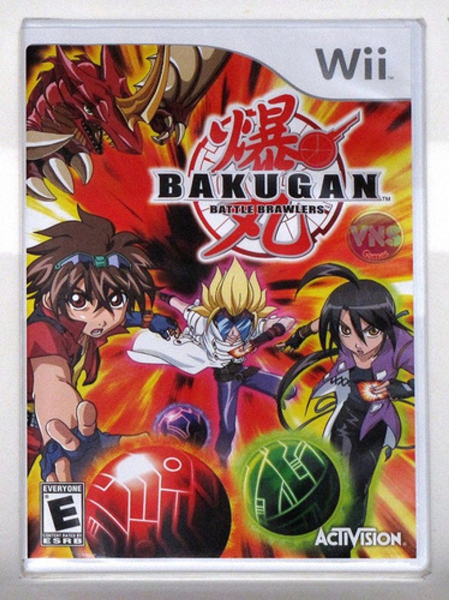 Bakugan Battle Brawlers Video Game Nintendo Wii Activision NO